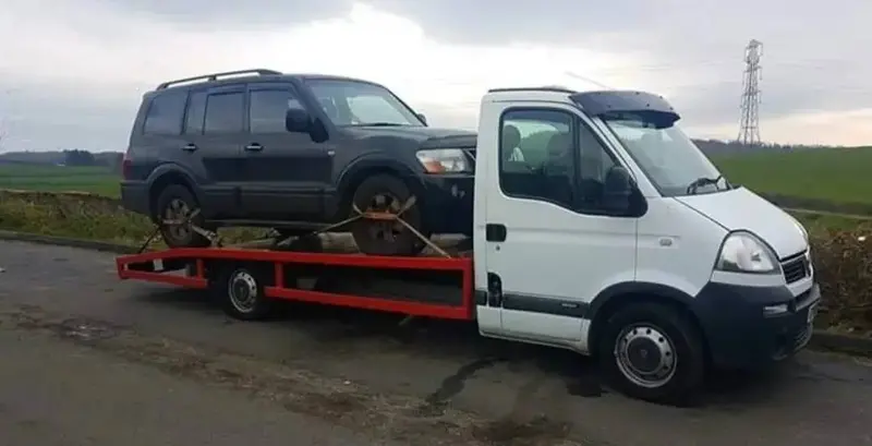 4x4 recovery for scrap near Heysham